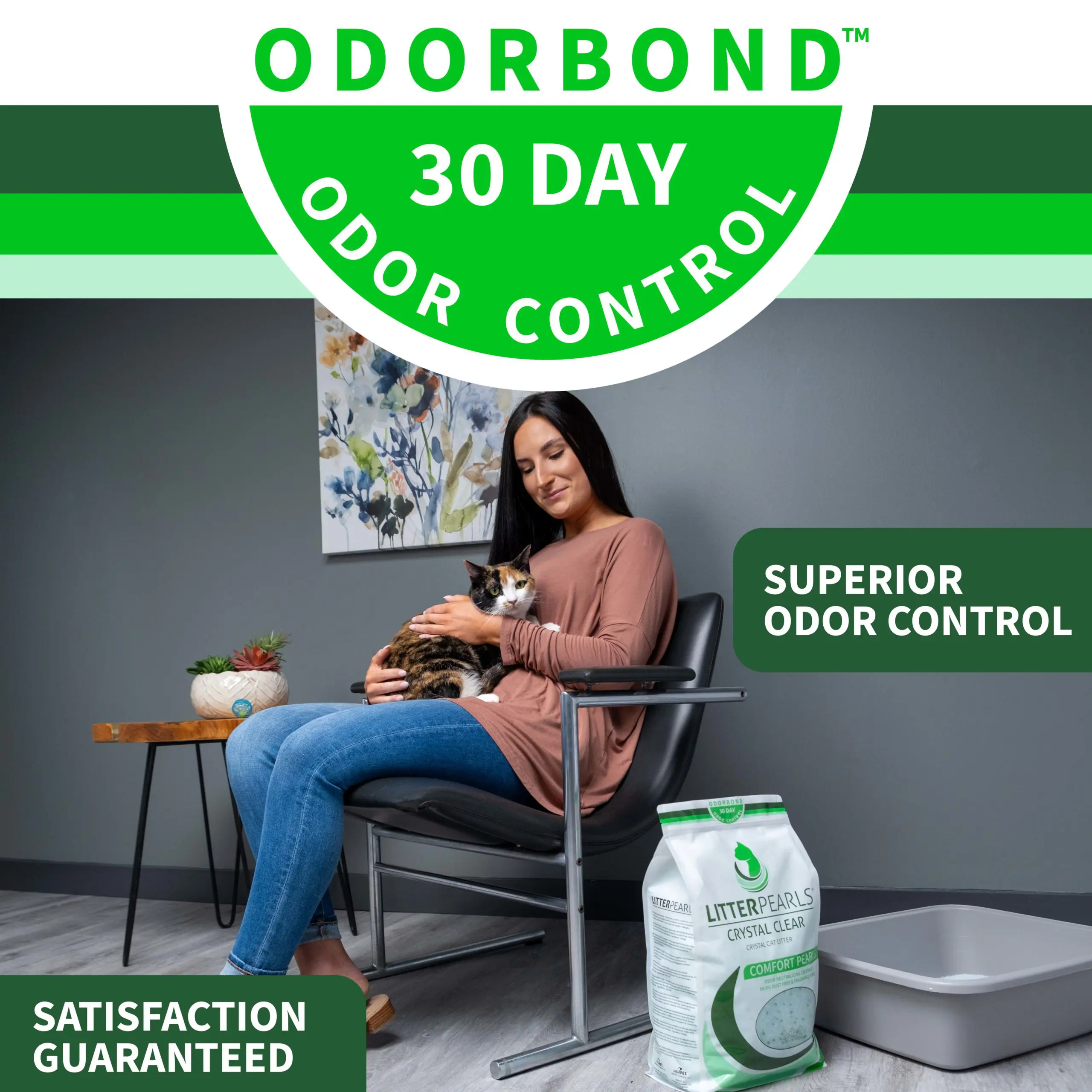 Litter Pearls Odorbond Crystal Clear