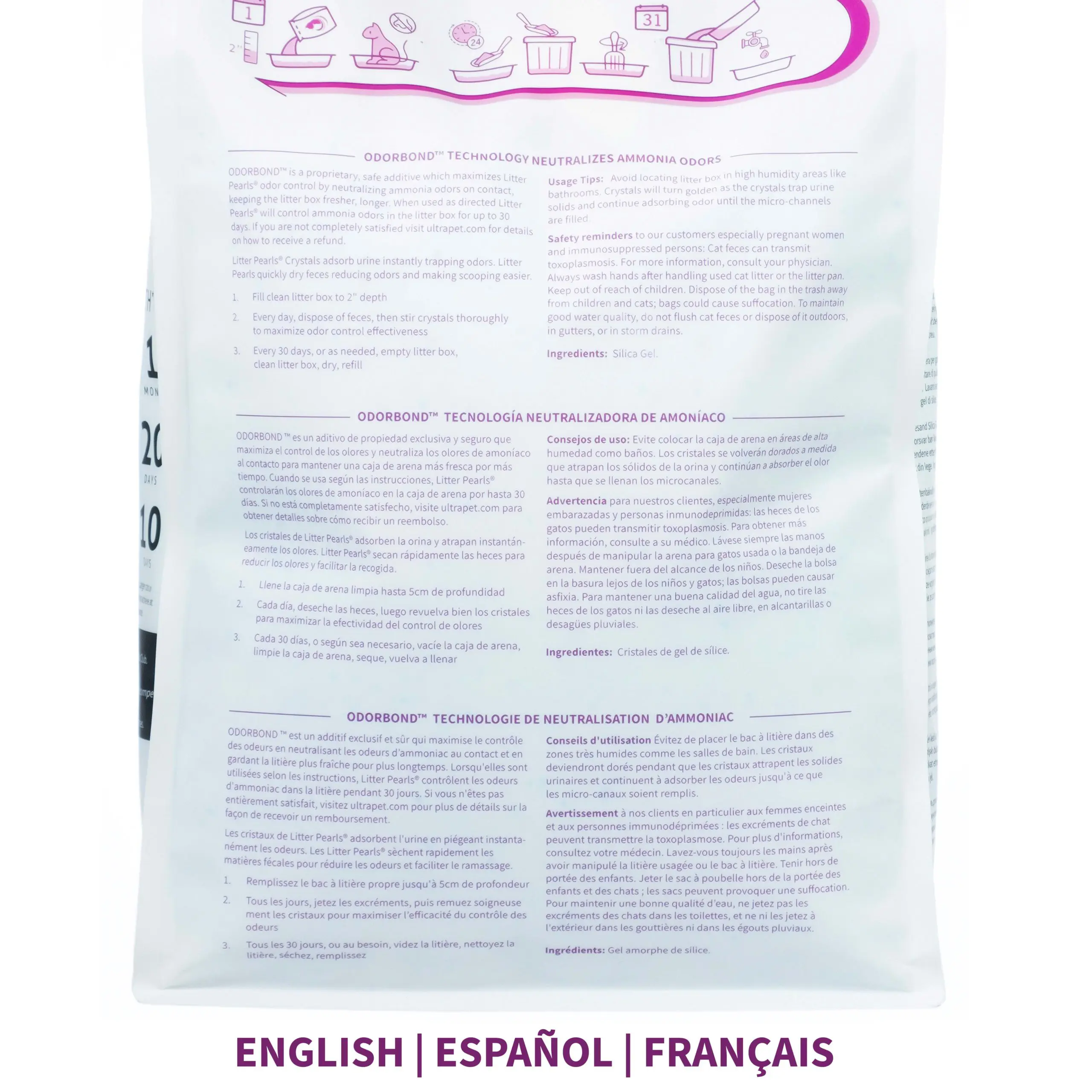 Litter Pearls MicroCrystals Languages