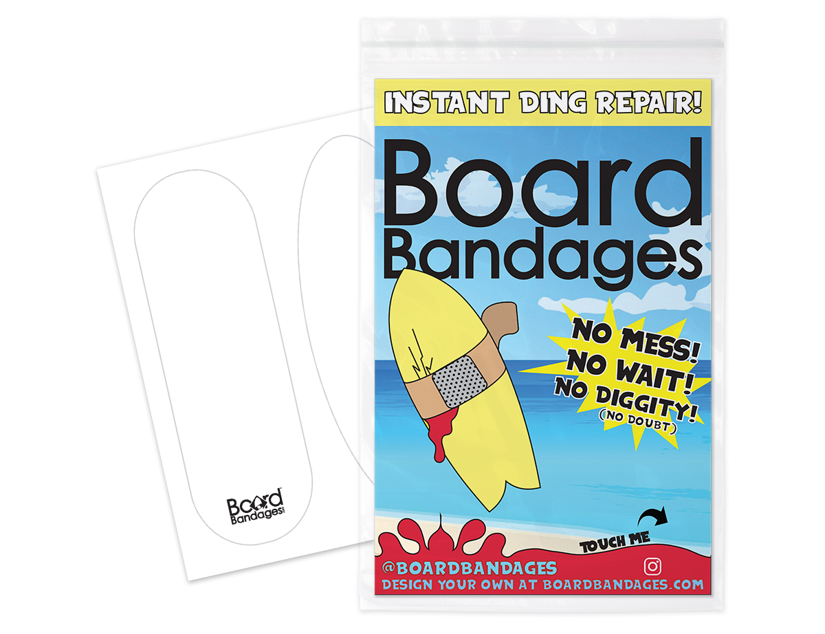 Board Bandages package mockup front longboard