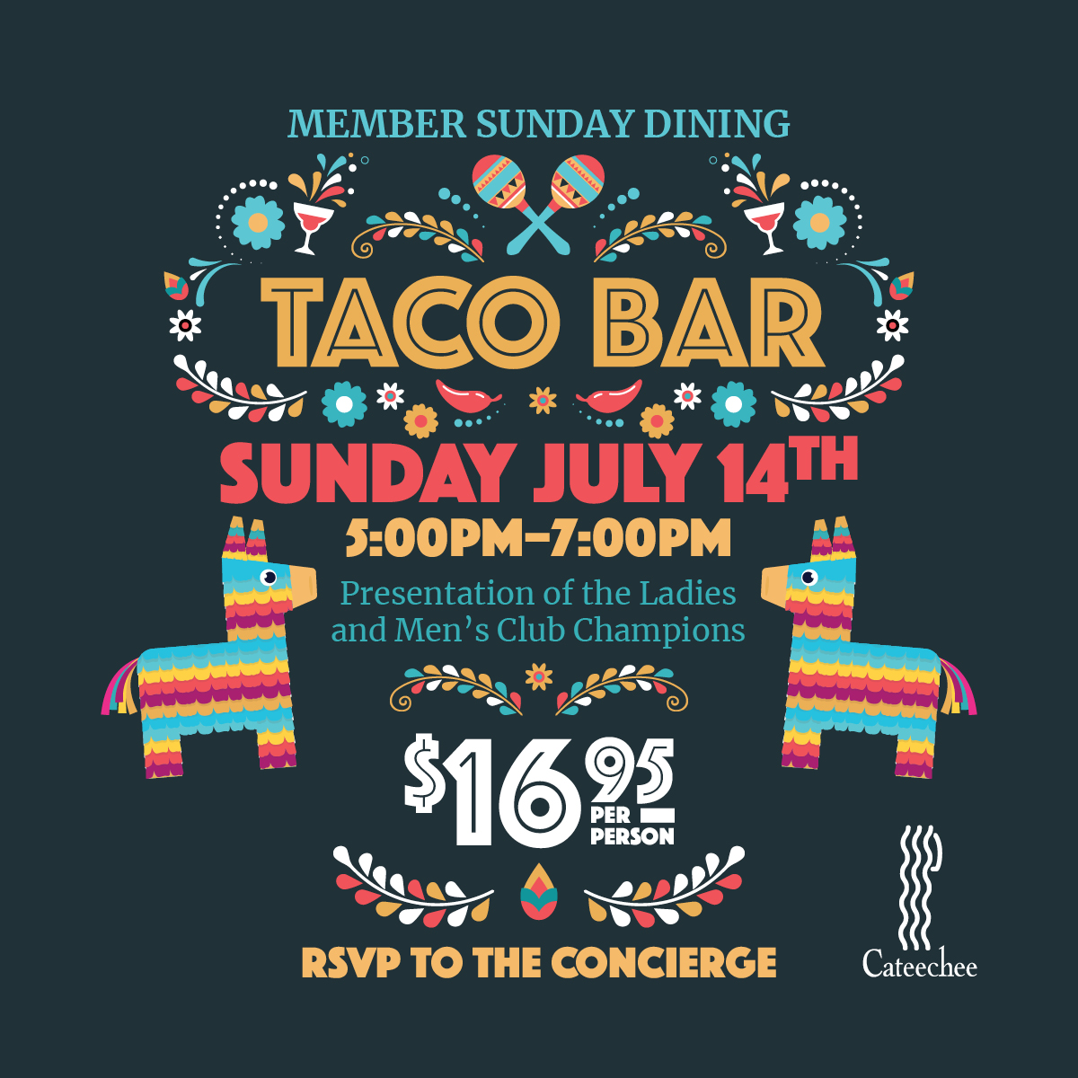 Taco Bar flyer