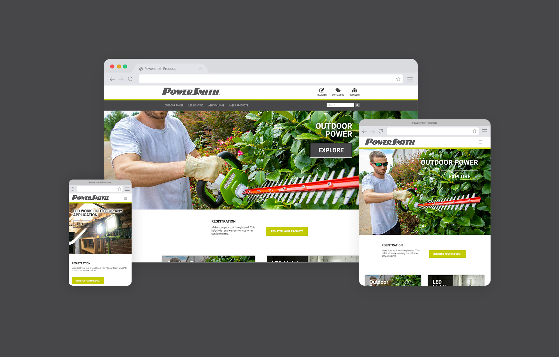 Powersmith Website