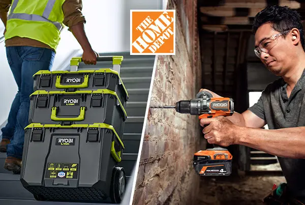 Creation of graphics and animated GIFs for Home Depot rich content by 6sMaker.