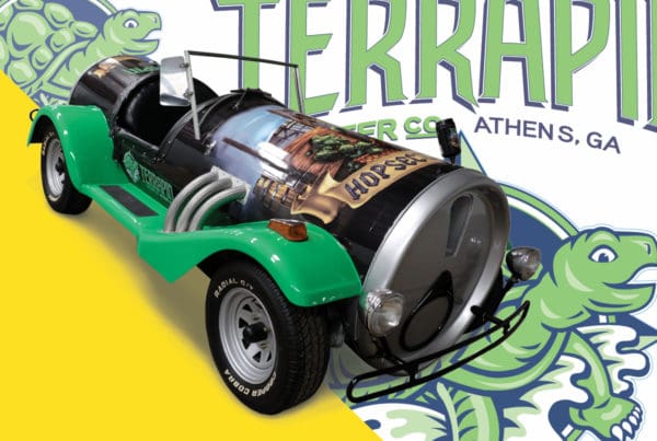 Terrapin Beer Company - Beer can car wrap by 6sMaker