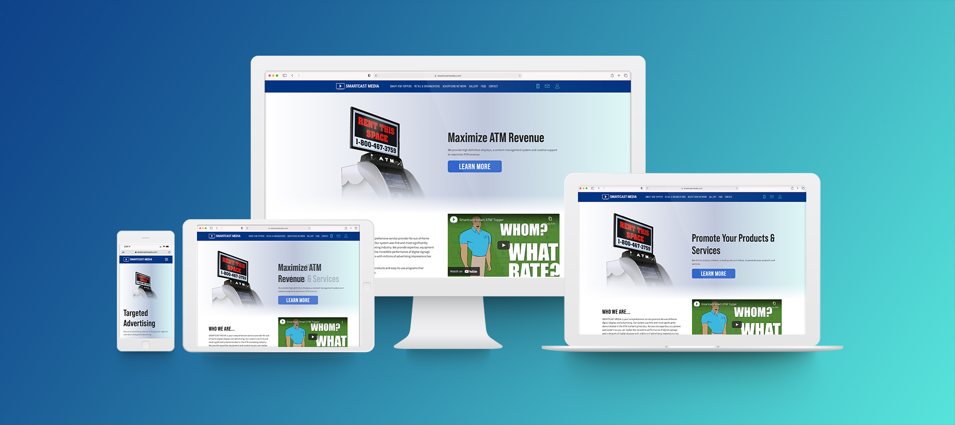 Smartcast Media Responsive Website Design & Development